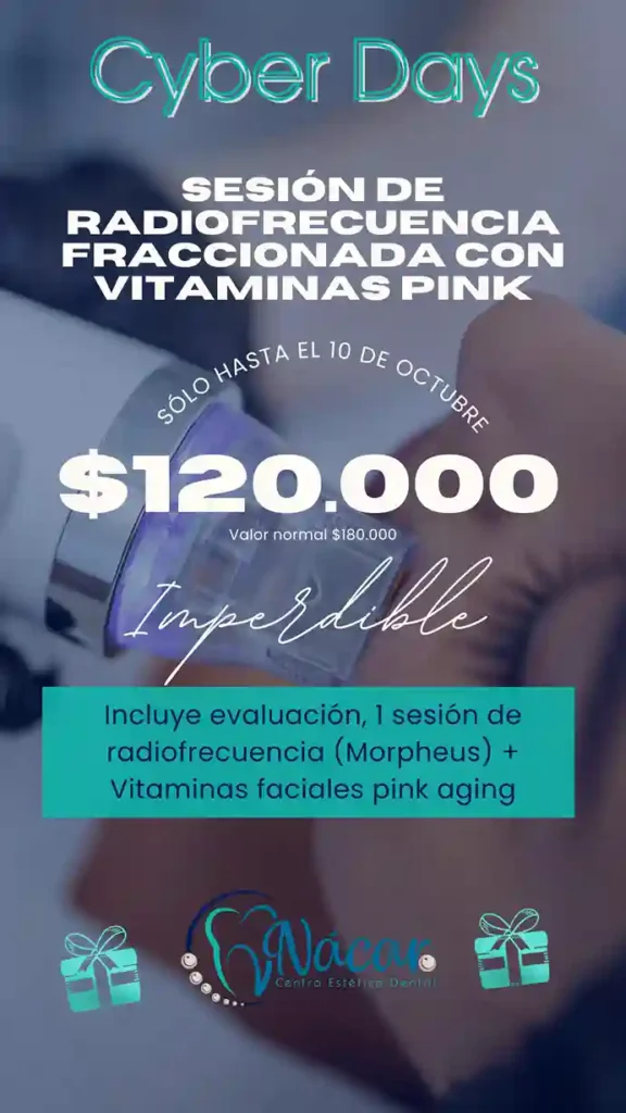 Radiofrecuencia Fraccionada + Vitaminas Pink