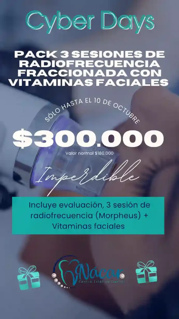 3 sesiones de Radiofrecuencia Fraccionada